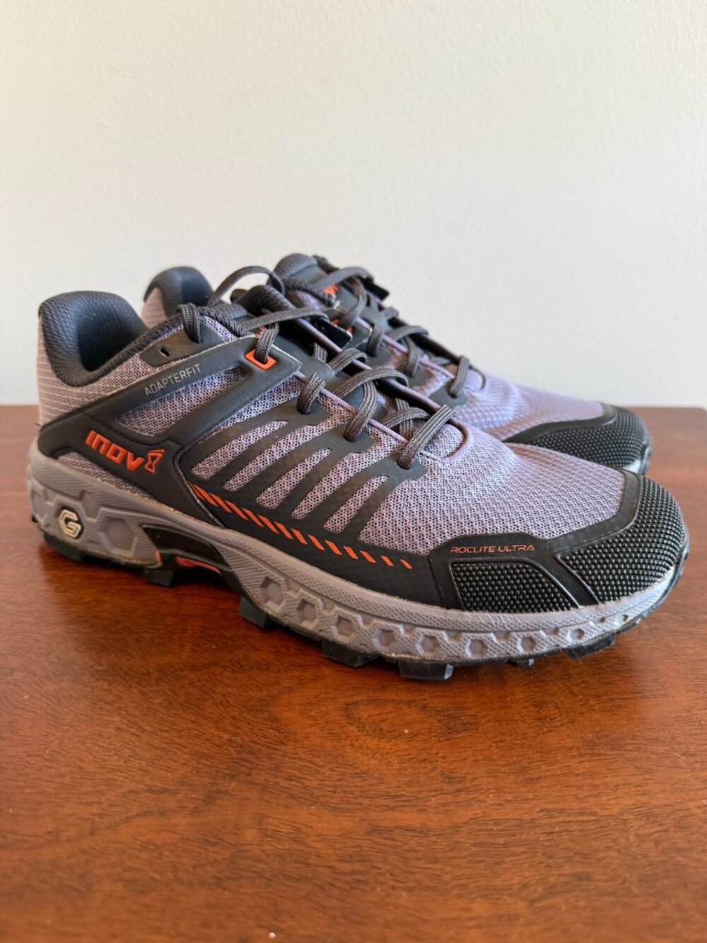 Inov-8 Roclite Ultra G 320 Trail Running Shoes Women's Size 10.5 Purple Gray - Picture 2 of 7